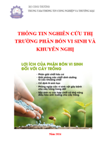 Thông tin nghiên cứu thị trường phân bón vi sinh và khuyến nghị phát hành năm 2024