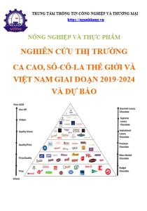 Nghiên cứu thị trường ca cao, sô-cô-la thế giới và Việt Nam giai đoạn 2019-2024 và dự báo