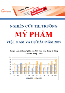 Nghiên cứu thị trường mỹ phẩm Việt Nam và dự báo năm 2025