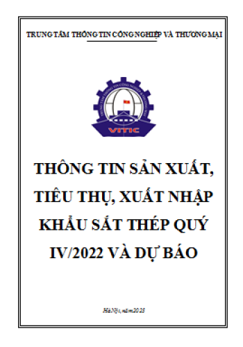 Thông tin Thị trường thép hàng tháng (P.Công nghiệp)