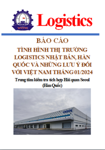 Báo cáo tình hình thị trường logistics Nhật Bản, Hàn Quốc số tháng 01/2024 (miễn phí)