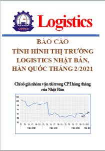Báo cáo tình hình thị trường logistics Nhật Bản, Hàn Quốc số tháng 02/2023 (miễn phí)