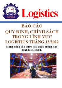 Phân tích về hoạt động logistics trong xuất khẩu một số mặt hàng tiêu biểu của Việt Nam số tháng 12/2022 (miễn phí)