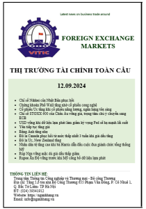Thị trường tài chính toàn cầu ngày 12.09.2024