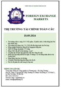 Thị trường tài chính toàn cầu ngày 18.09.2024