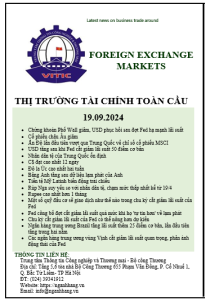 Thị trường tài chính toàn cầu ngày 19.09.2024