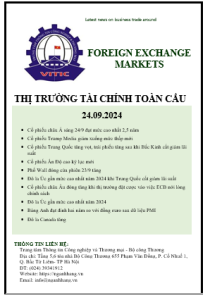 Thị trường tài chính toàn cầu ngày 24.09.2024