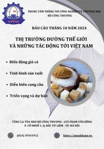 Thị trường Đường thế giới và những tác động tới Việt Nam trong tháng 10/2024