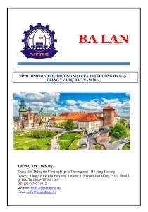 Tình hình kinh tế, thương mại Ba Lan và dự báo