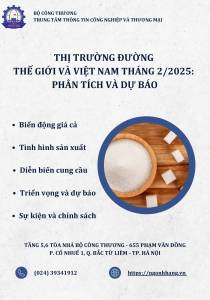 Thị trường Đường Thế giới và Việt Nam tháng 2/2025: Phân tích và Dự báo