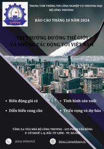 Thị trường Đường thế giới và những tác động tới Việt Nam trong tháng 10/2024