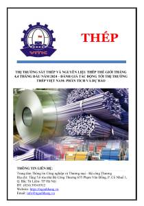 Thị trường sắt thép và nguyên liệu thép thế giới tháng 4 và 4 tháng đầu năm 2025 – đánh giá tác động tới thị trường thép Việt Nam: Phân tích và dự báo