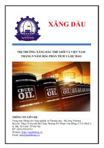Thị trường xăng dầu thế giới và Việt Nam tháng 9 năm 2024: Phân tích và dự báo