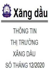Thông tin thị trường xăng dầu, số tháng 12/2020