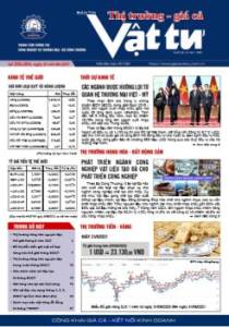 Bản tin Thị trường - giá cả Vật tư số 203+204, Thứ Tư, thứ Sáu ngày 01+03-09-2021