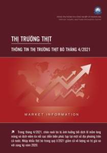 Thông tin thị trường thịt Bò tháng 4/2021 và dự báo