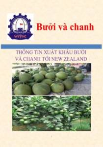 Thông tin xuất khẩu bưởi và chanh tới New Zealand