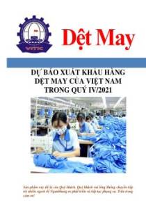 Dự báo xuất khẩu hàng dệt may của Việt Nam trong quý IV/2021