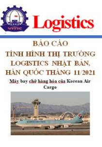 Báo cáo thị trường logistics Nhật Bản, Hàn Quốc tháng 11/2021 (miễn phí)