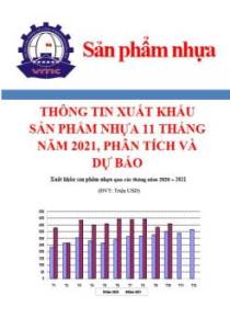 Thông tin xuất khẩu sản phẩm nhựa 11 tháng năm 2021, phân tích và dự báo