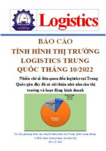 Báo cáo thị trường logistics Trung Quốc tháng 10/2022 (miễn phí)