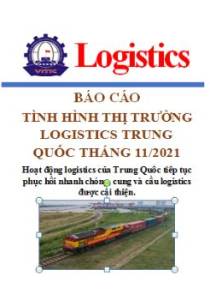Báo cáo thị trường logistics Trung Quốc tháng 11/2021 (miễn phí)