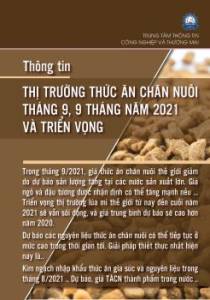 Thông tin thị trường thức ăn chăn nuôi tháng 9, 9 tháng năm 2021 và triển vọng