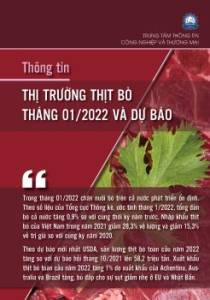 Thông tin thị trường thịt bò tháng 1 năm 2022 và dự báo
