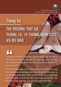 Thông tin thị trường thịt Gà tháng 10, 10 tháng năm 2021 và triển vọng