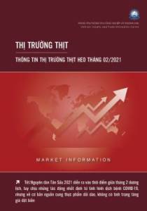 Thông tin thị trường thịt Heo tháng 2/2021 và dự báo