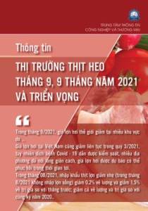 Thông tin thị trường thịt Heo tháng 9, 9 tháng năm 2021 và triển vọng