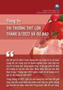 Thông tin thị trường thịt lợn tháng 8 năm 2022 và dự báo