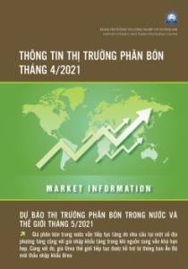 Thông tin thị trường phân bón tháng 4/2021
