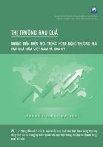Thông tin về những diễn biến mới trong hoạt động thương mại rau quả giữa Việt Nam và Hoa Kỳ, số tháng 3/2021