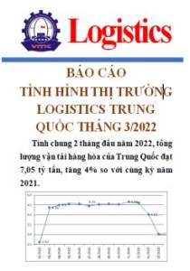 Báo cáo thị trường logistics Trung Quốc tháng 3/2022 (miễn phí)