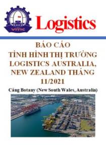 Báo cáo thị trường logistics Australia- New Zealand số tháng 11/2021 (miễn phí)