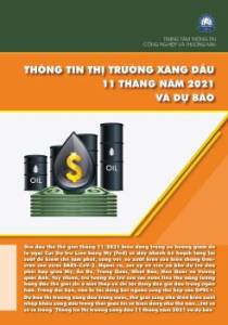 Thông tin thị trường xăng dầu 11 tháng năm 2021 và dự báo