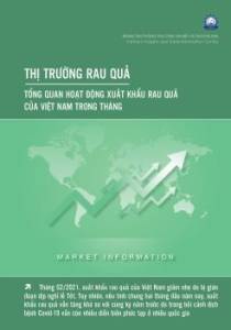 Thông tin về tổng quan hoạt động xuất khẩu rau quả của Việt Nam trong tháng 2/2021