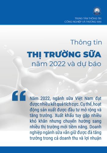 Thông tin thị trường Sữa và sản phẩm hàng tháng (P.Thương mại nội địa)
