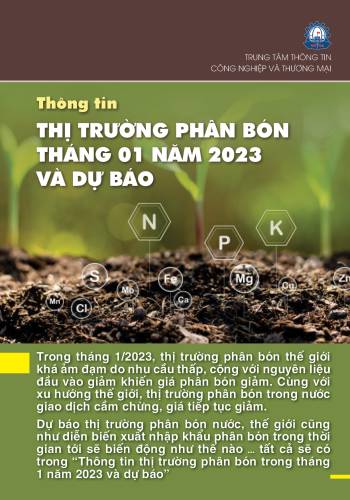 Thông tin thị trường Phân bón hàng tháng (P.Thương mại nội địa)
