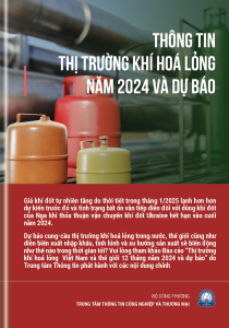 THÔNG TIN THỊ TRƯỜNG KHÍ HOÁ LỎNG 12 THÁNG NĂM 2024  VÀ DỰ BÁO