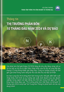 Thông tin thị trường phân bón 10 tháng năm 2024 và dự báo