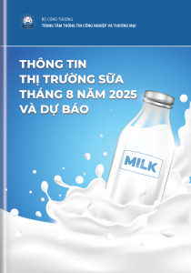THÔNG TIN THỊ TRƯỜNG SỮA THÁNG 8-2025 VÀ DỰ BÁO