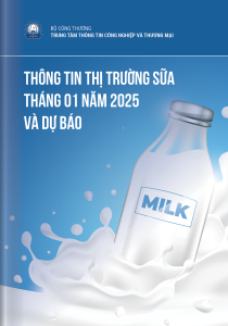 Thông tin thị trường sữa tháng 1-2025 và dự báo