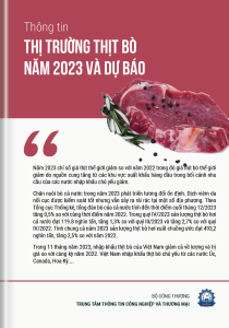 Thông tin thị trường thịt bò năm 2023 và dự báo