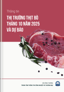 Thông tin thị trường thịt bò tháng 10 năm 2025 và dự báo
