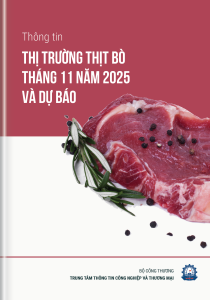 Thông tin thị trường thịt bò tháng 11 năm 2025 và dự báo