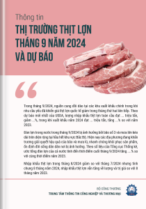 Thông tin thị trường thịt lợn tháng 9 năm 2024 và dự báo