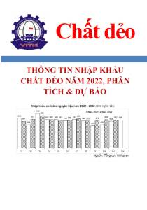 Thông tin nhập khẩu chất dẻo năm 2022, phân tích & dự báo